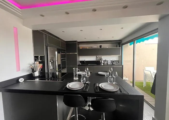 アパート Tres Beau Duplex Avec Jacuzzi Privatif Mandelieu